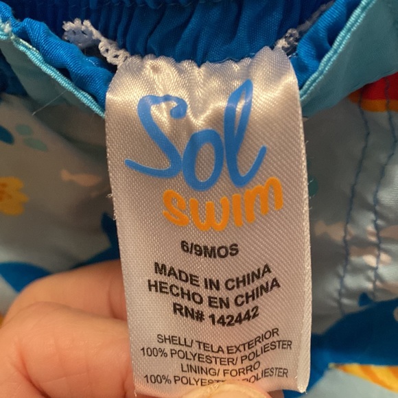 Swim suit - Sol Swim - fish printed - Picture 5 of 6